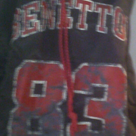 Vintage Benetton Drawstring Bag # 83 - Picture 2 of 3